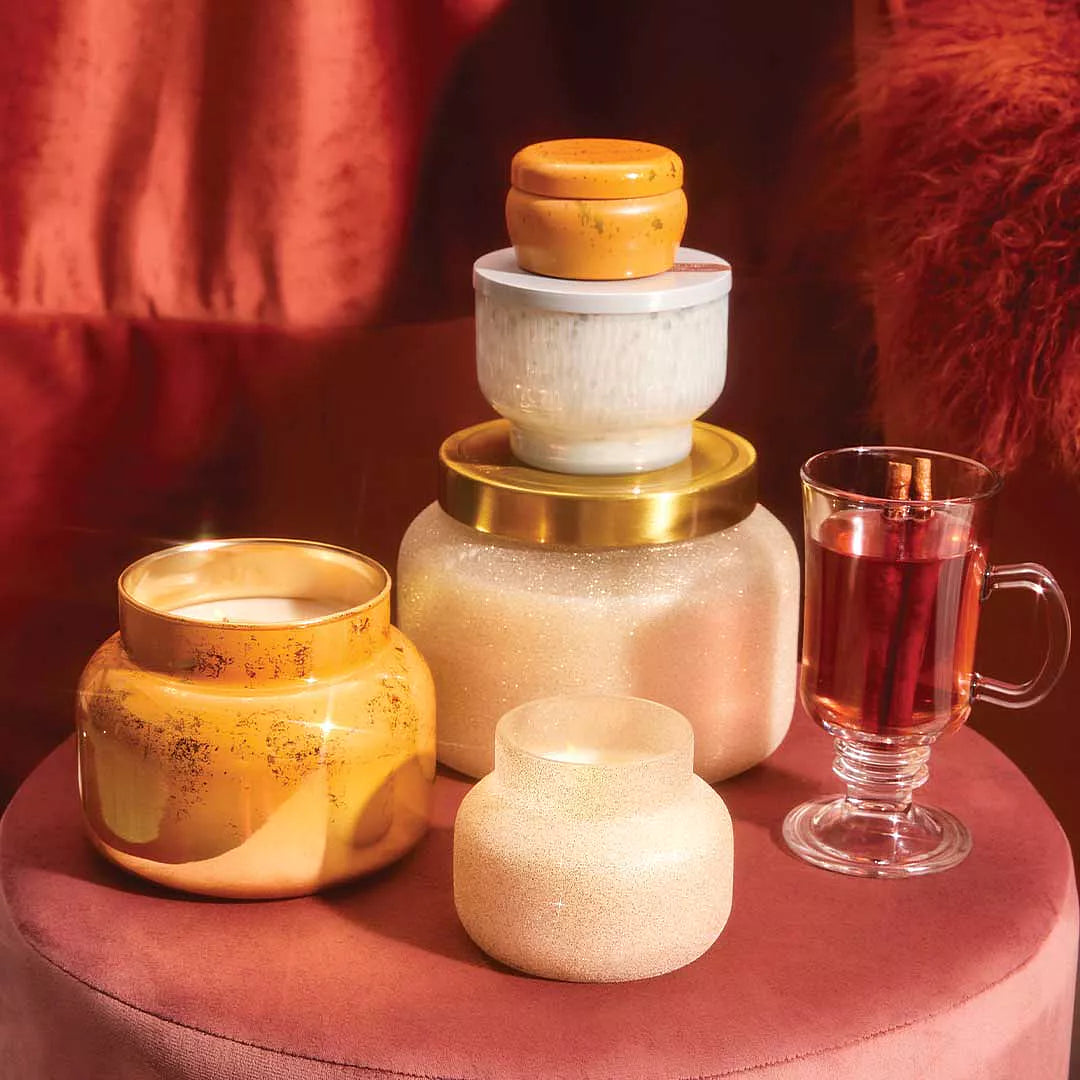 Pumpkin Dulce Glam Glitter Candle