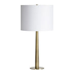 Sarai Lamp - Gold Base/White Shade