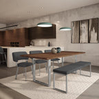 Dryden  Bench Upholstered Seat