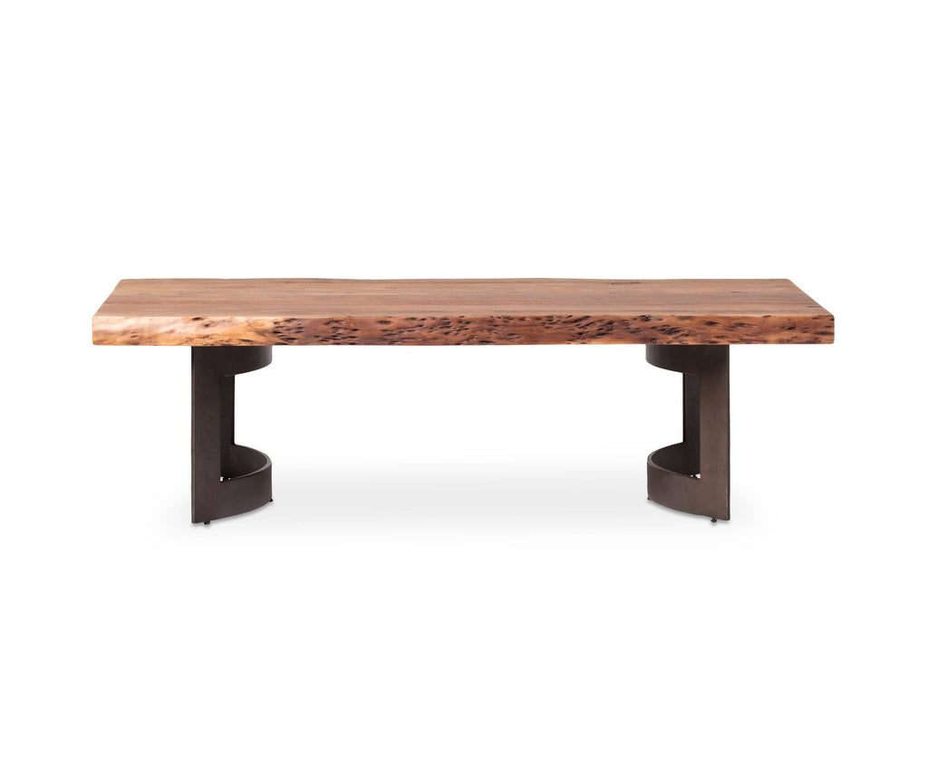 Bent Live Edge Coffee Table