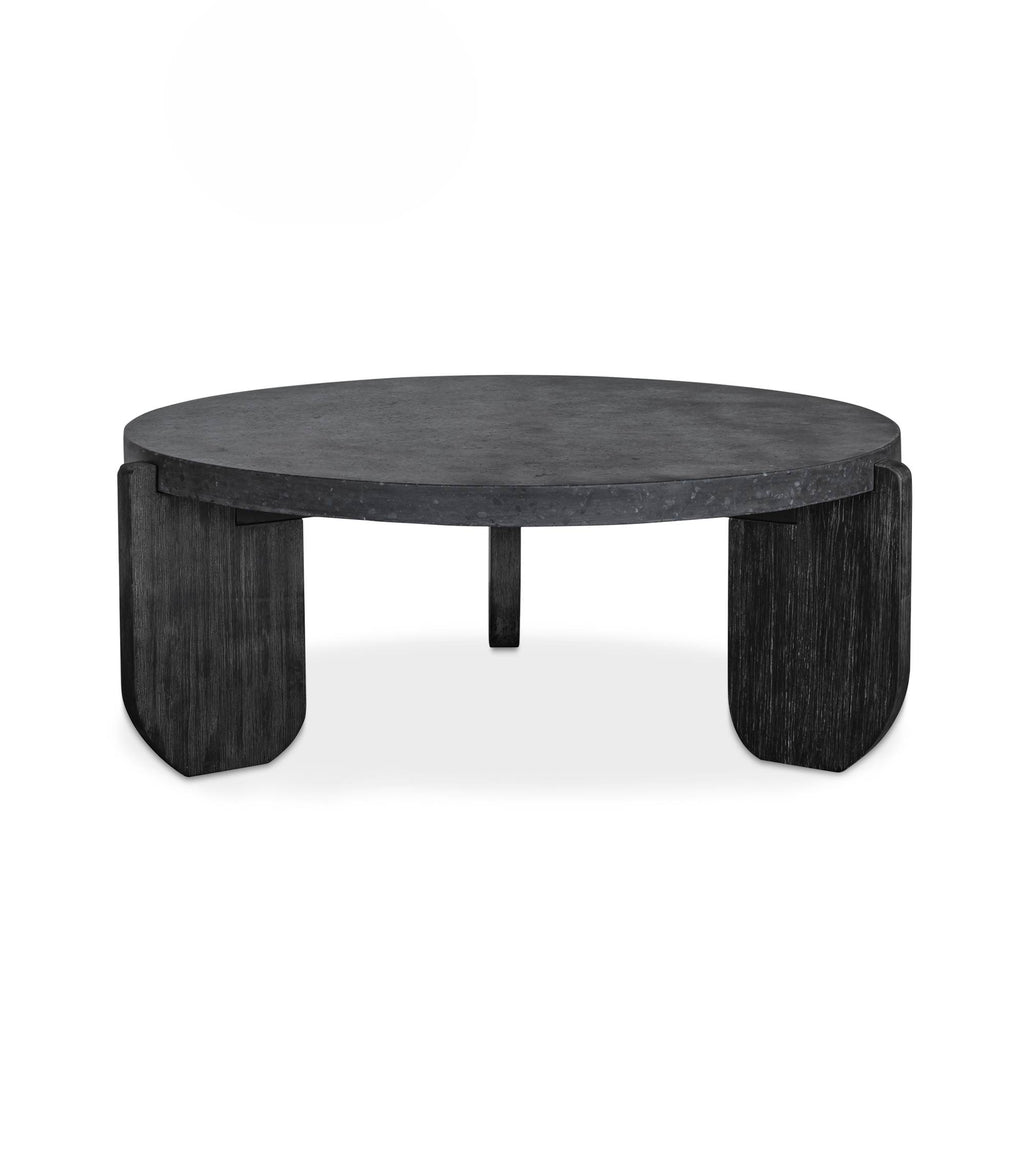 Wunder Round Blk Coffee Table