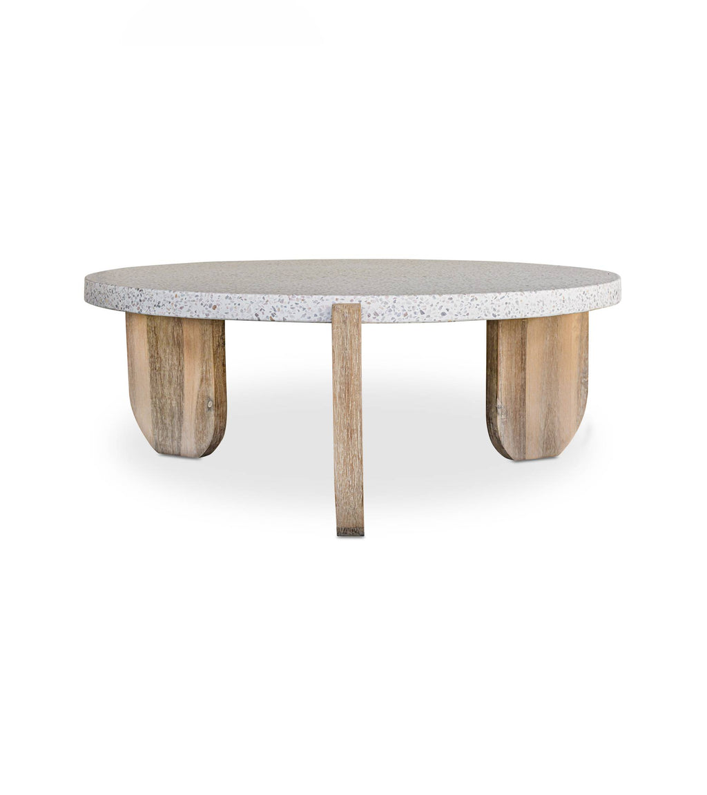 Wunder Round Blk Coffee Table
