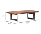 Bent Live Edge Coffee Table