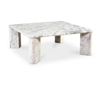 Segment Marble Ashen Grey Coffee Table