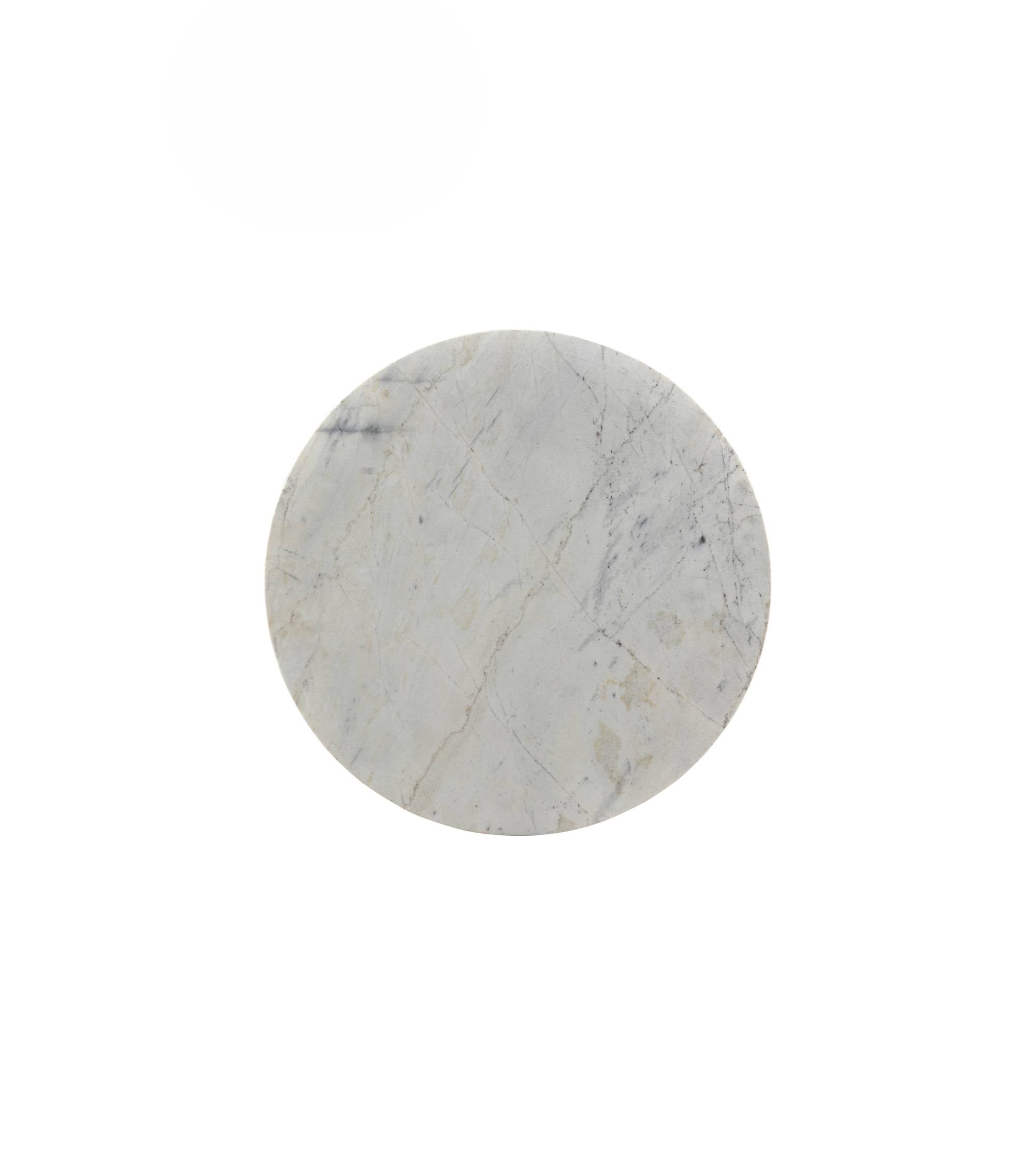 Jinxx Round Coffee Table Marble / Wood