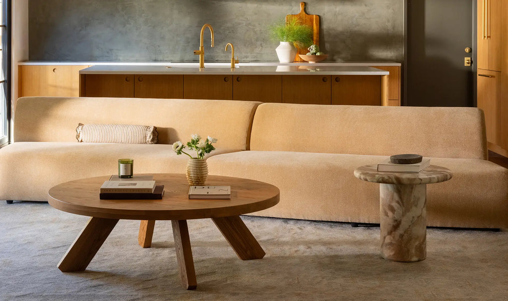 Frida Indoor/Outdoor Side Table Brown