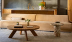 Frida Indoor/Outdoor Side Table Brown