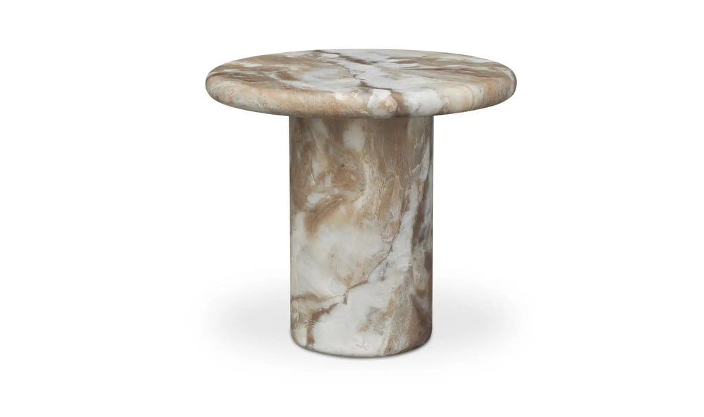 Frida Indoor/Outdoor Side Table Brown