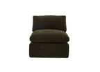 Cates Slipper Chair Dark Green